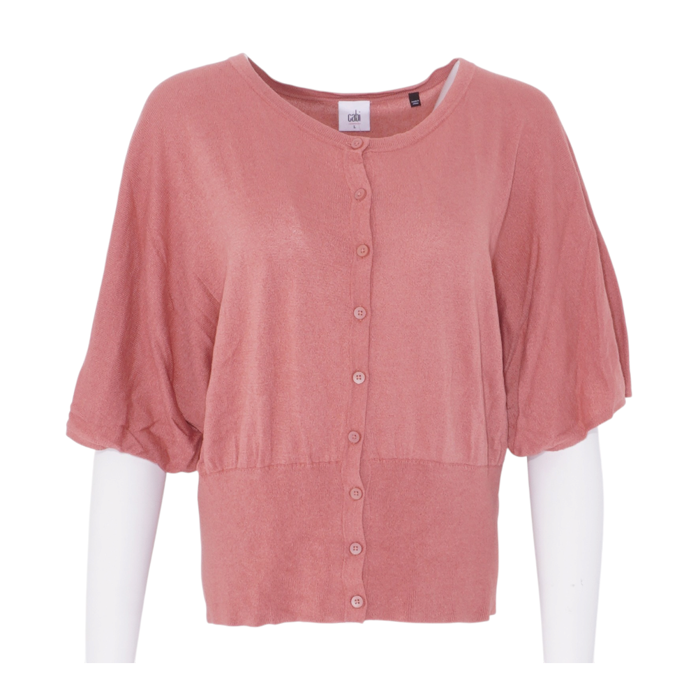 Pink Cardigan Sweater