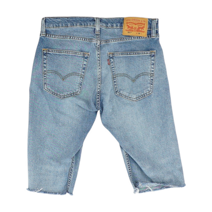 Blue Denim Shorts