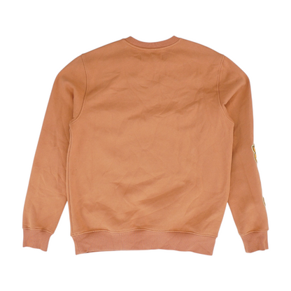 Licensed Brands Orange Solid Sweatshirt Pullover – Image 2