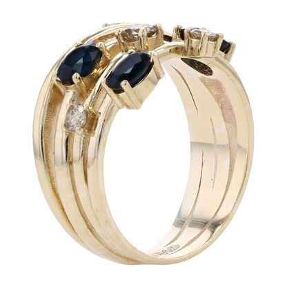 1/5 ctw 14K Yellow Gold Diamond Fashion Ring