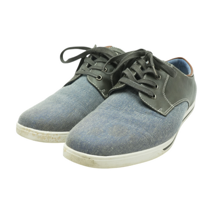 Gray Lace-Up Dress Shoes