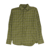 J.Crew Green Check Flannel Button Down – Image 1