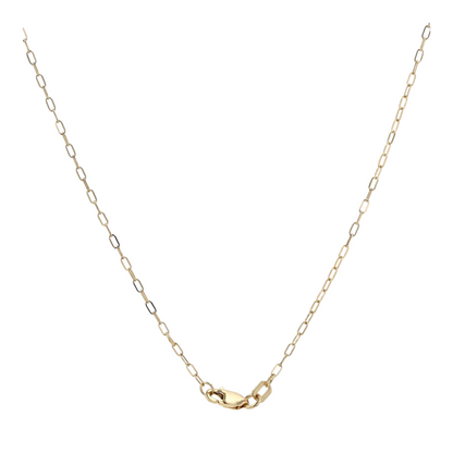 10K Yellow Gold Tourmaline Pendant Necklace