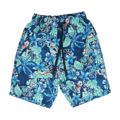 Blue Graphic Swim Bottom