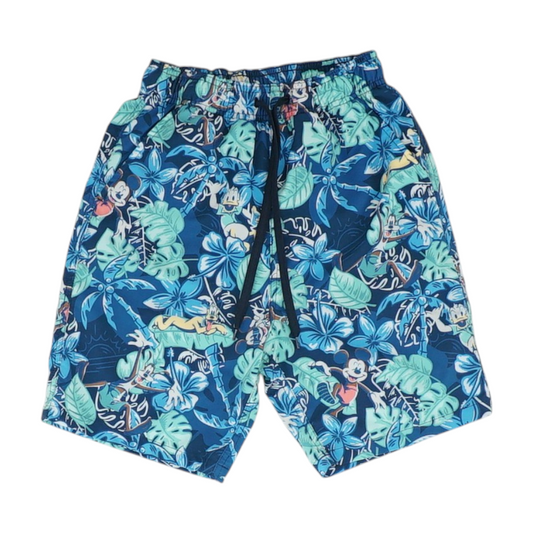 Blue Graphic Swim Bottom