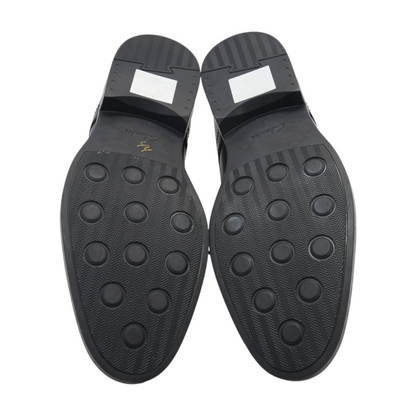 Clarks Black Lace-Up Dress Shoes – Image 4