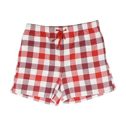 Red Check Pajama Bottom