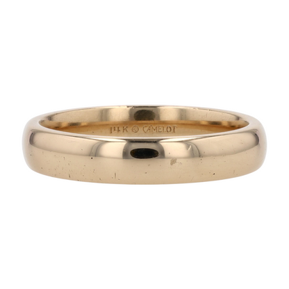 14K Yellow Gold Band