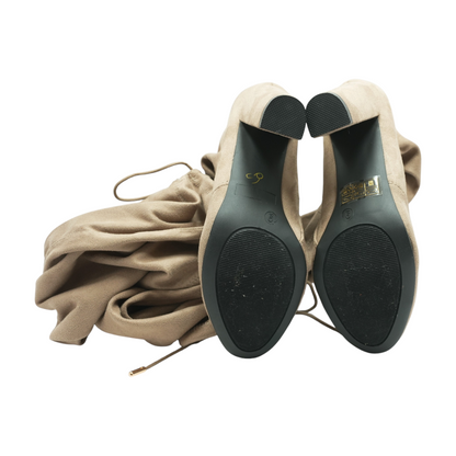 Beige Boots