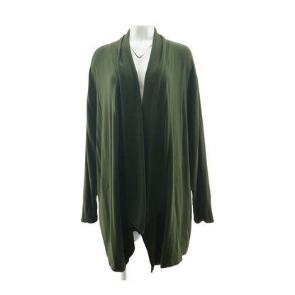 Green Cardigan Sweater