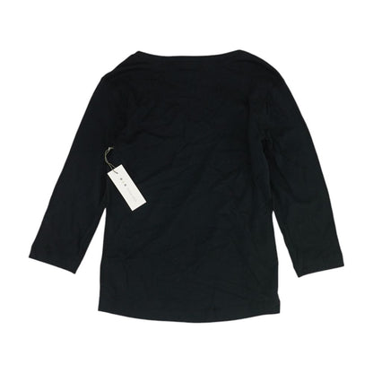 Black Solid T-Shirt