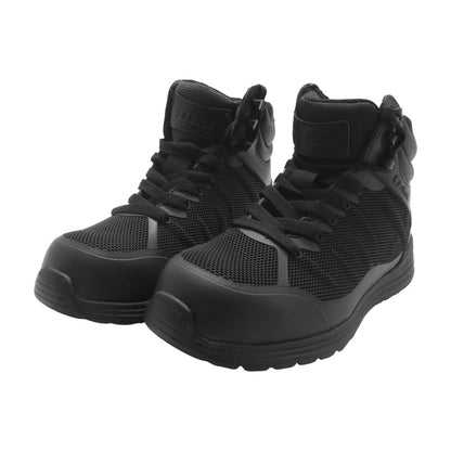 Steel Toe Grip Fangs Black High Top Athletic Shoes