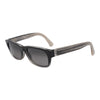 Black Deep Oval Sunglasses