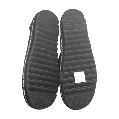 Black House Slipper Flats