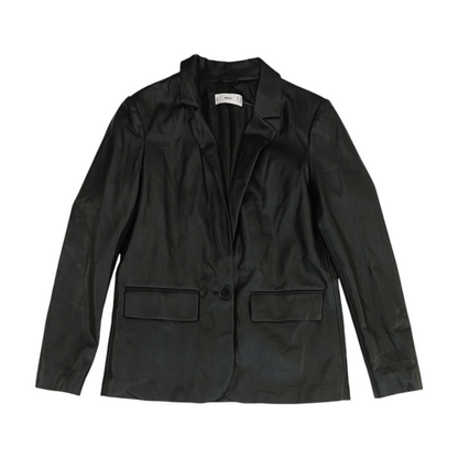 Black Solid Blazer