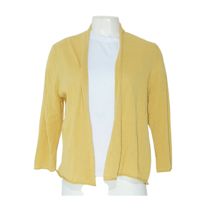 Yellow Cardigan Sweater
