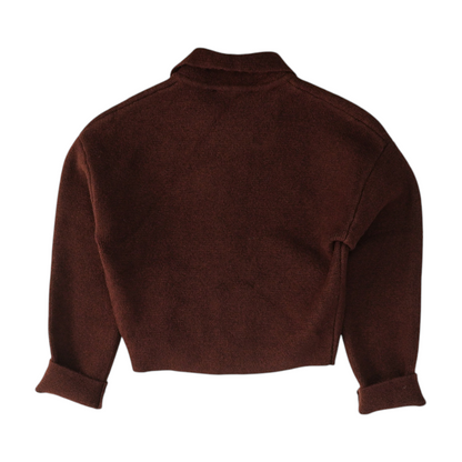 Maroon Solid Jacket
