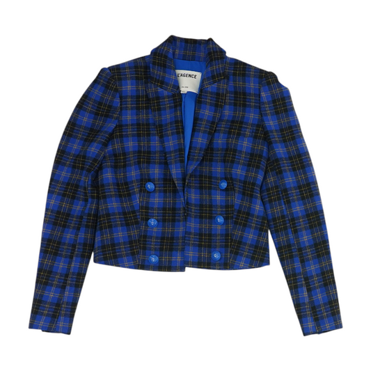 Blue Plaid Blazer