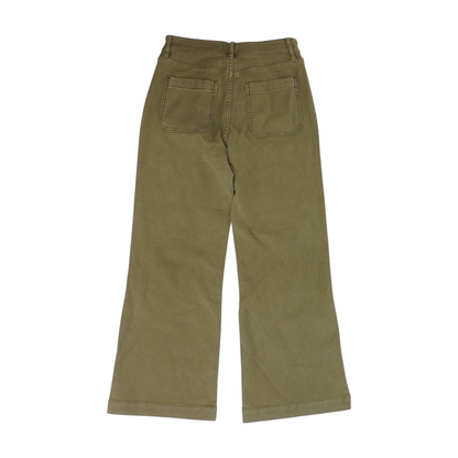 Green Wide Leg Pants