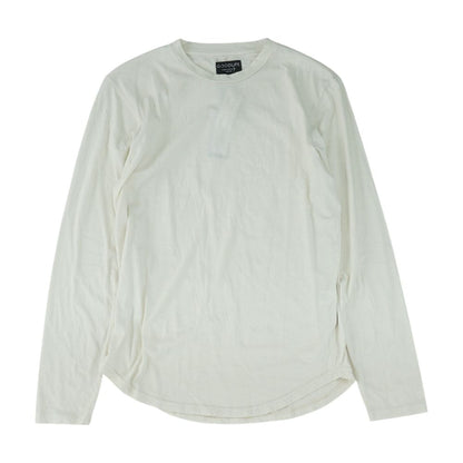 Beige Solid Crewneck T-Shirt
