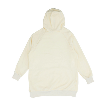 Yellow Solid Hoodie Pullover
