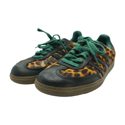 Samba OG Black Green Leopard Athletic Shoes
