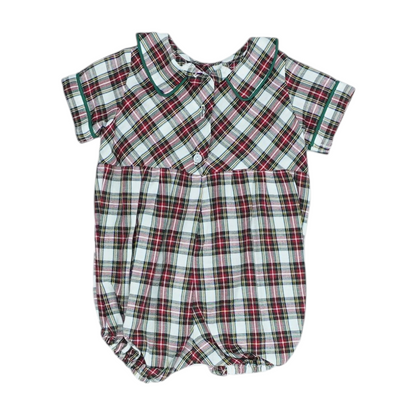 Red Plaid One-Piece