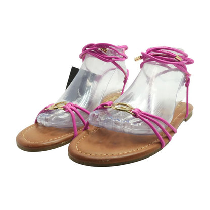 Pink Flat Sandals
