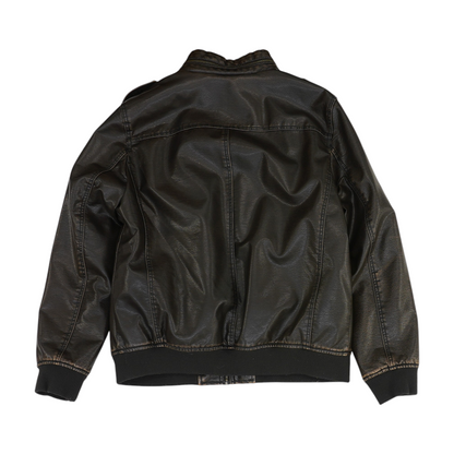 Brown Solid Jacket