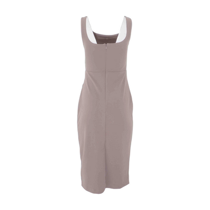 Brown Midi Dress