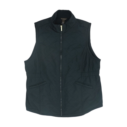 Black Solid Vest