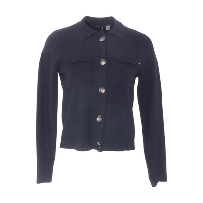 Black Cardigan Sweater