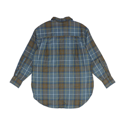Gray Plaid Button Down