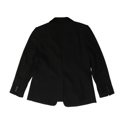Black Petite Solid Blazer