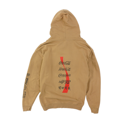 Brown Solid Hoodie Pullover