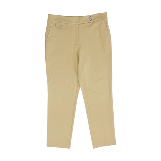 Beige Regular Pants