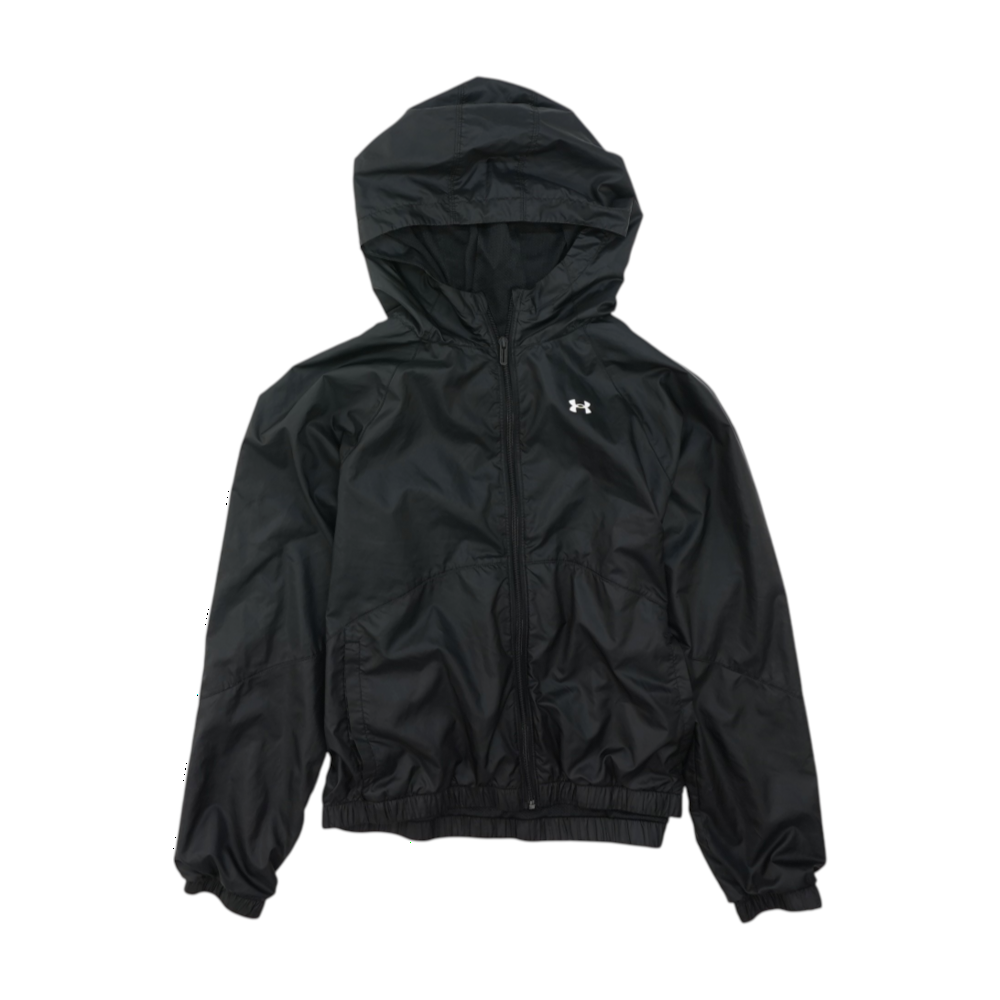Black Solid Active Jacket