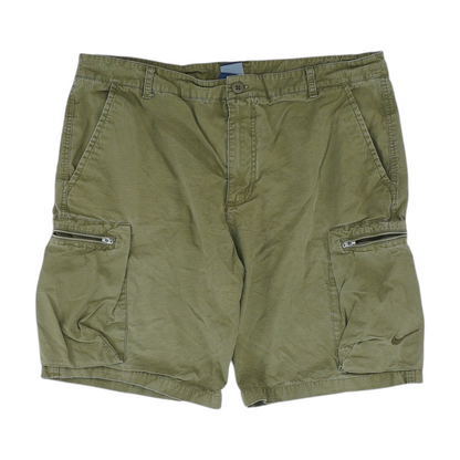 Green 5-Pocket Shorts