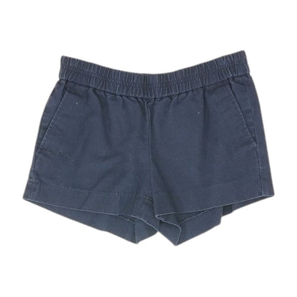 Navy Solid Shorts