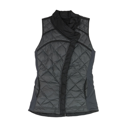 Gray Color Block Vest