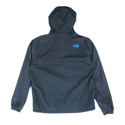 Black Solid Rain Jacket