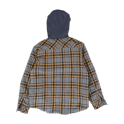 Orange Plaid Lightweight Jacket