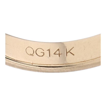 14K Yellow Gold Band