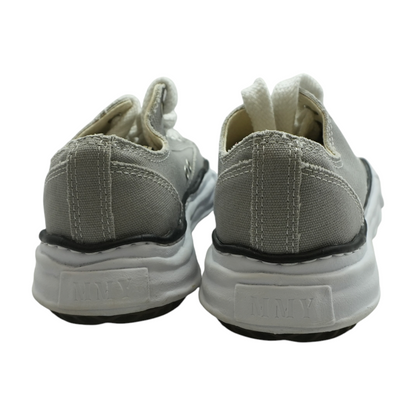 Gray "PETERSON23" OG Sole Canvas Low-top Sneaker