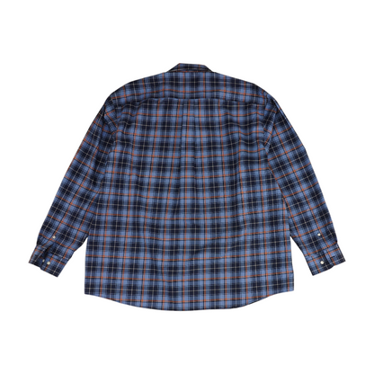 Blue Check Long Sleeve Button Down