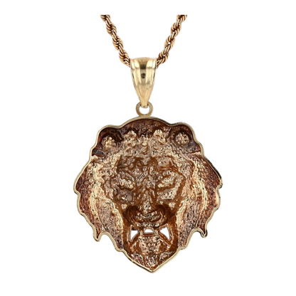 10K Yellow Gold Pendant Necklace