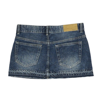 Blue Mini Skirt
