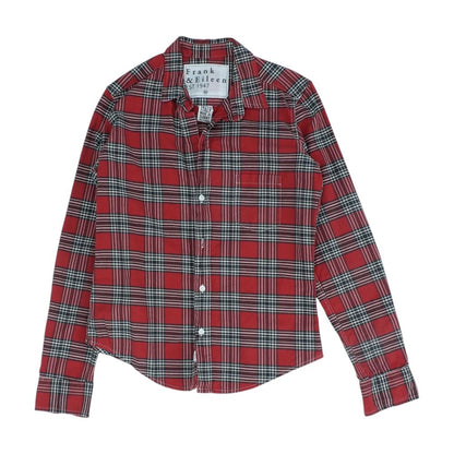 Red Plaid Button Down