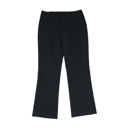 Black Solid Dress Pants