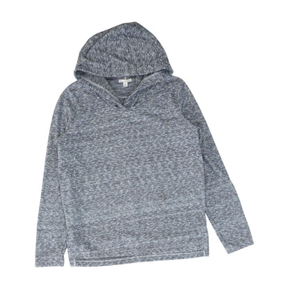 Gray Solid Hoodie